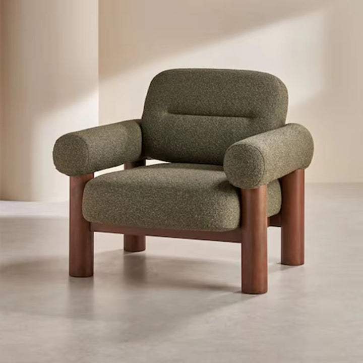 Koro Comfort Statement Boucle Accent Chair